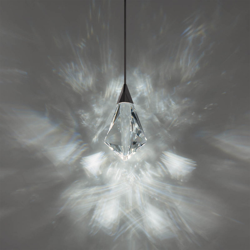 Fazzoletto 1 - Light LED Pendant, Black