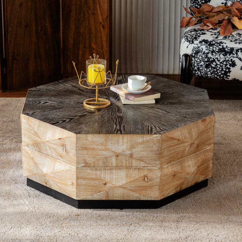 Table basse, table de centre en bois, table d'appoint pour le salon