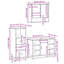 Allina Bathroom Furniture Suite-753890317
