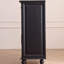 Commode 6 tiroirs Exquise en bois massif noir-1801009055