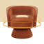 Fauteuil d'appoint pivotant moderne en microfibre 27,8 po Markeita-2086124615-2104360878