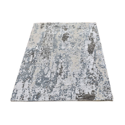 Mia-Lilly One-of-a-Kind 3' X 5' New Age Area Rug in