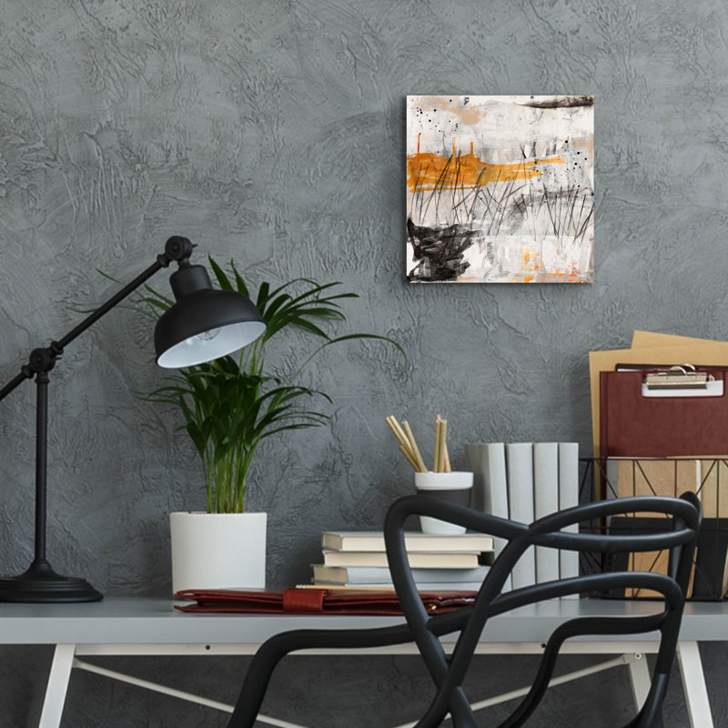 «But You Just Can'T Stop» par Jeffrey Tover, art mural en verre acrylique, H 12 po x l 12 po x P 0,13 po