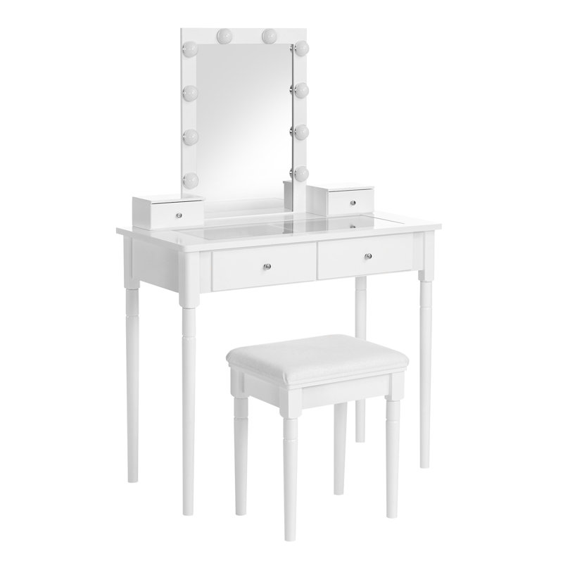 Elsah Dressing Table with Mirror