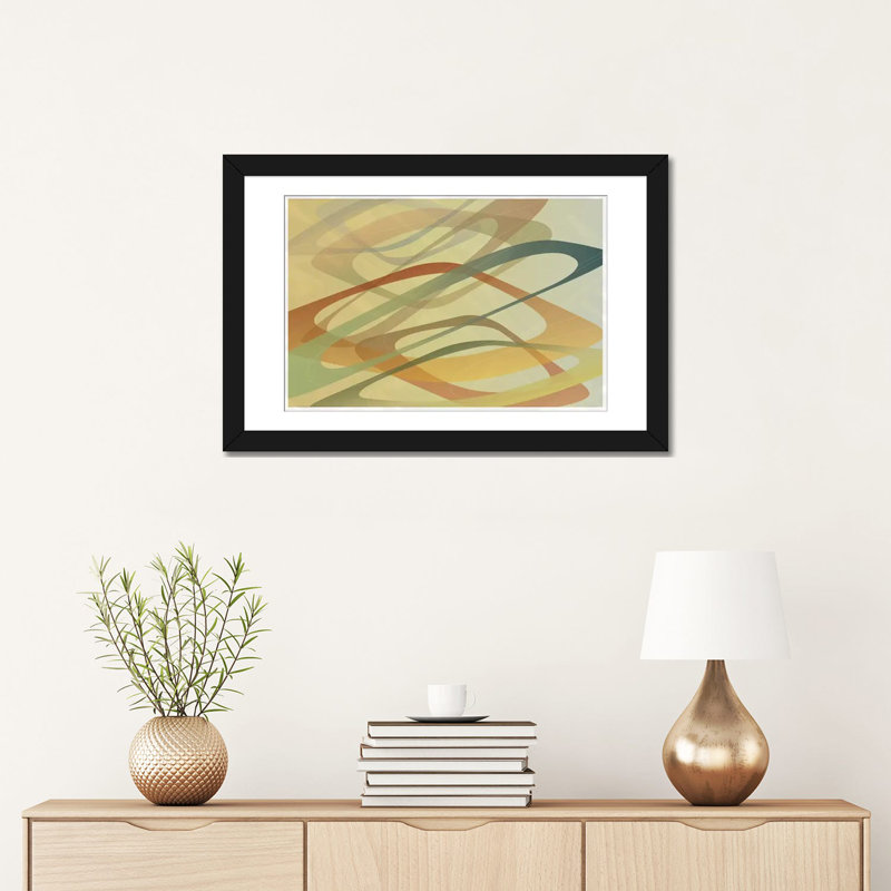«Left Field», reproduction sur toile, Papier beaux-arts encadré noir, Blanc, H 24 po x l 32 po x P 1 po