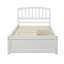 Lit plateforme simple avec tiroirs de rangement et tête de lit-502637932