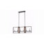 Luminaire suspendu linéaire pour îlot de cuisine 6 lumières Nahlia-1465784196