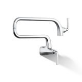Graze Wall-Mount Pot Filler Faucet, Swing Arm Kitchen Pot Filler Faucet