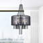 Simoneau 6 - Light Dimmable Drum Chandelier-30008756