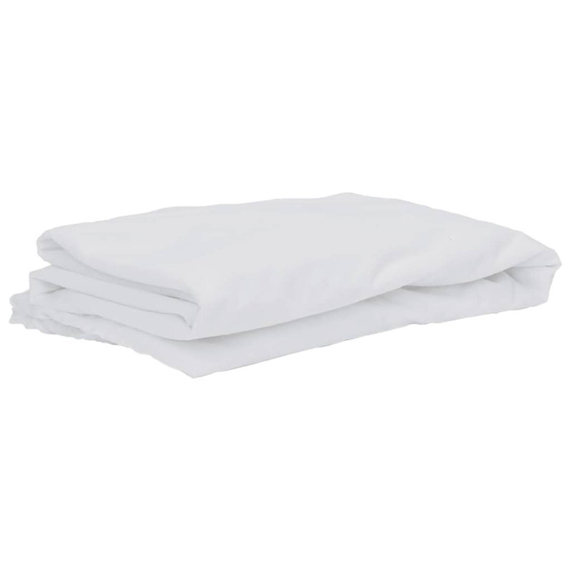 Mattress Protector White Waterproof, European Single (90 x 200 cm)