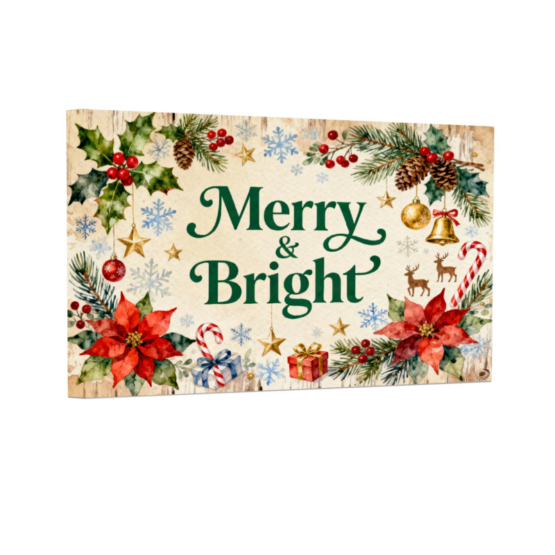 Motif de Noël joyeux et lumineux