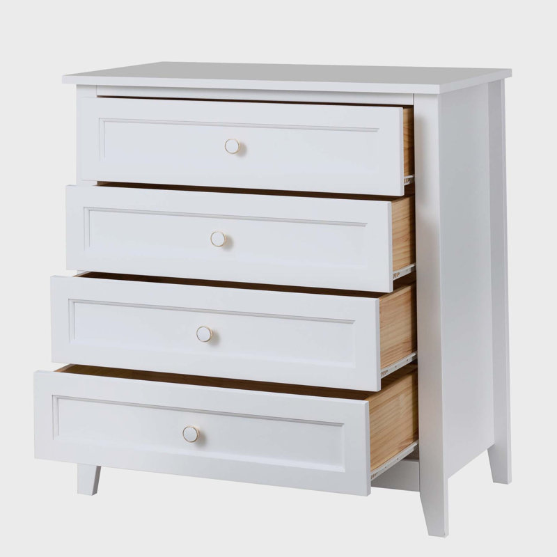 Commode d'appoint Losoya, Blanc, H 35,55 po x l 32,68 po x P 17,72 po