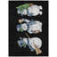 Tapis noir de Noël bonhomme de neige lavable à la machine intérieur / extérieur Xhevrie-1270255256
