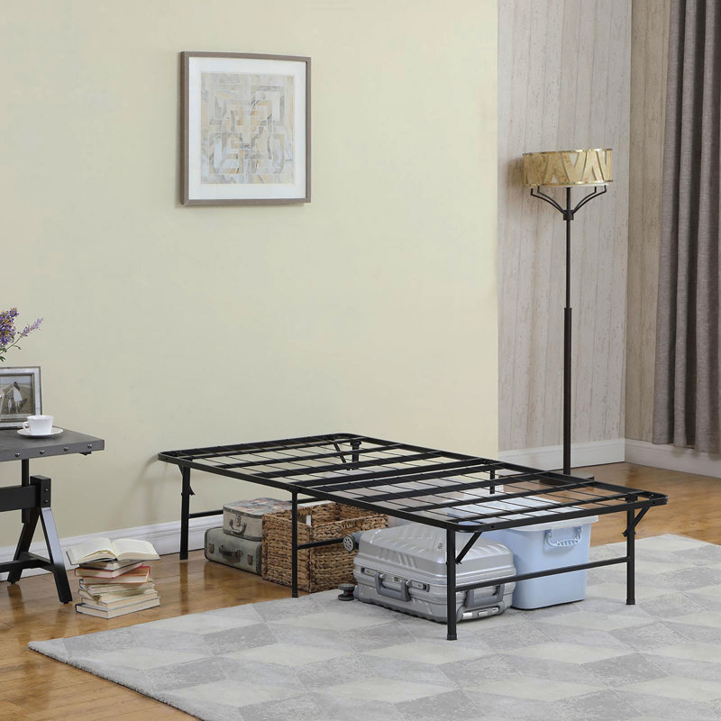 Lit plateforme noir