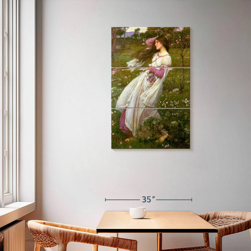Leisha Windflowers, 57" H x 36" W