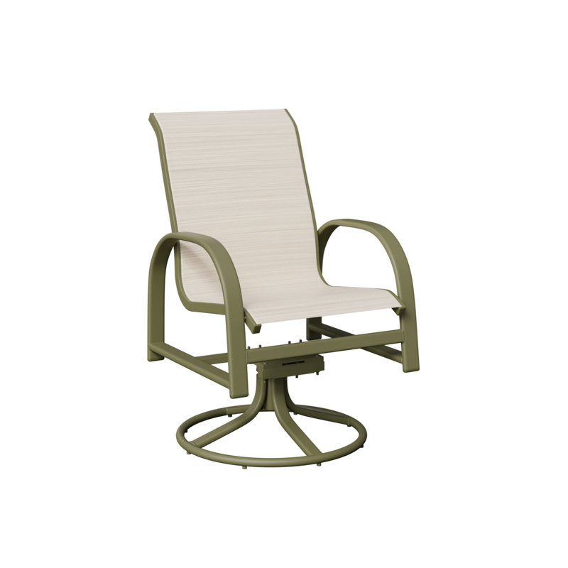 Chaise berçante berçante pivotante Berlin Gardens, Ormeau Kozo, Vert sauge