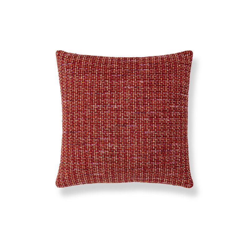 Oreiller Confetti, Géométrique rouge