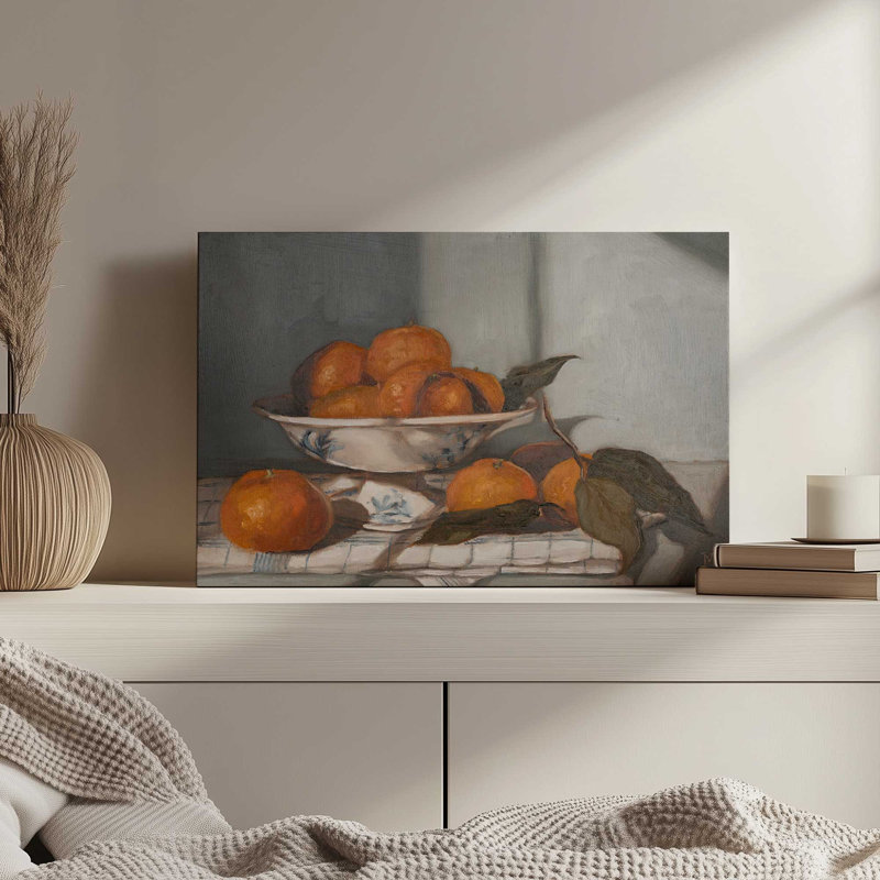 Reproduction d'art sur toile «Mute Table Still Life III» par Marian Parsons, H 12 po x l 18 po