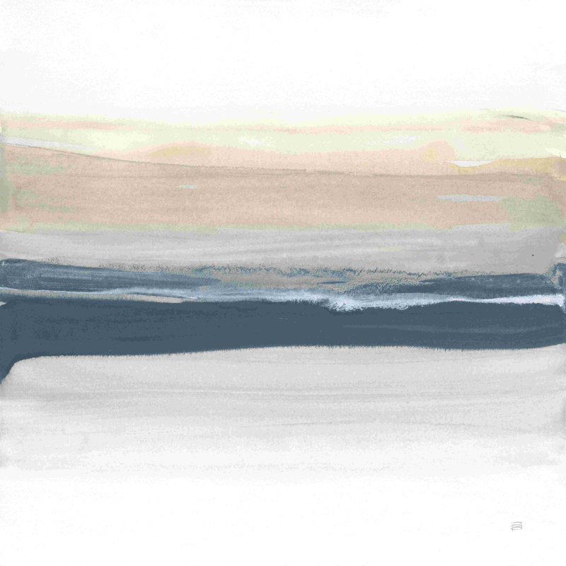 Tonal Blue Grey I par Chris Paschke - Peinture, Toile tendue, No, H 36 po x l 36 po x P 1,25 po