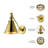 Daum Solid Brass Swing Arm Sconce
