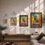 Alleyway to Paradise Coastal - Framed Print-1955301615-1955301619