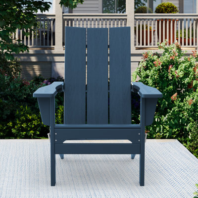 Bruce HDPE Folding Adirondack Chair by Kelly Clarkson Home