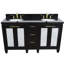 Ensemble de meuble-lavabo double 61 "avec miroir Schreck-278865998-278866353