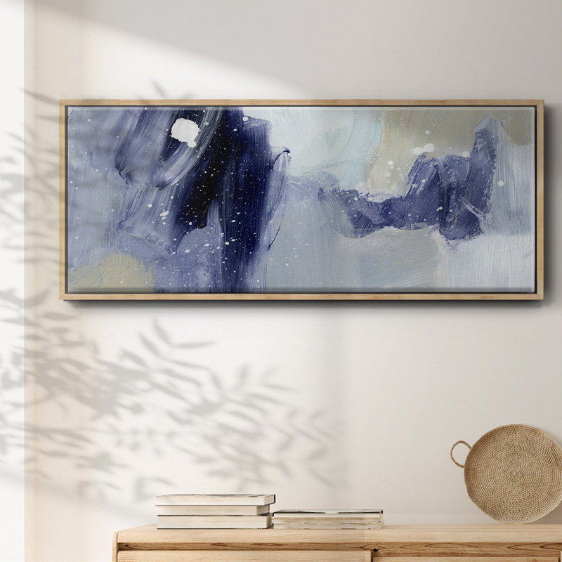 Sky Break I- Framed Canvas