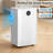 Electactic 24 Pints Dehumidifier, 9 Pints Doe, R290 Refrigerant, Auto Defrost, Quiet ≤38db