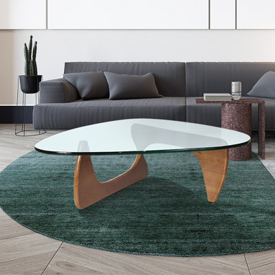 Julain Glass Top Coffee Table