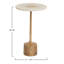 Luxe Aluminum and Marble Martini Table-1661970486-1673689616