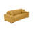 Mo 88" Italian Stain and Abrasion Resistant Performance Fabric Queen Square Arm Sleeper Sofa Bed-85522587