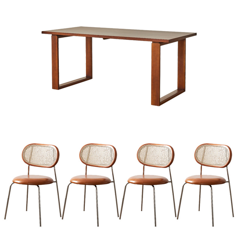 Ensemble de salle à manger rectangulaire, H 29,72 po x L 59,06 po x l 31,5 po