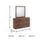 Commode et miroir Hollinaze