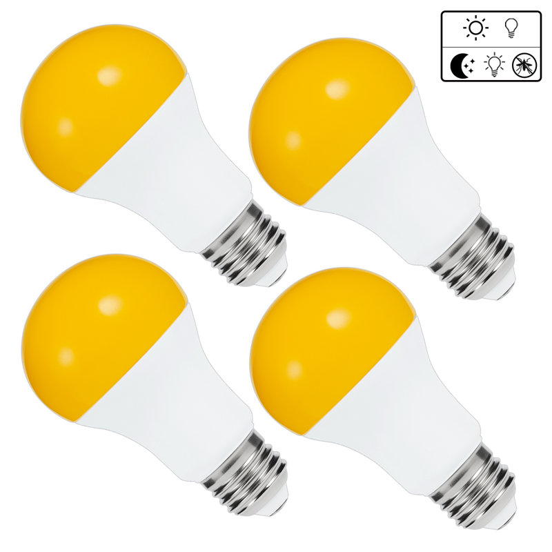 6 Watt, A19 LED, Non-Dimmable Light Bulb, Warm White E26/Medium (Standard) Base