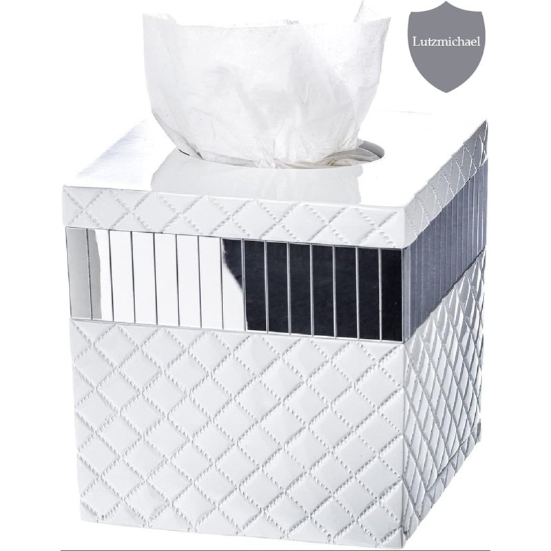 Couvre-boîte matelassé pour boîte de mouchoirs