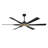 68"/78" Modern Large 6-Blade Indoor LED Ceiling Fan with Remote Control and Light Kit -1039895538-1024795386