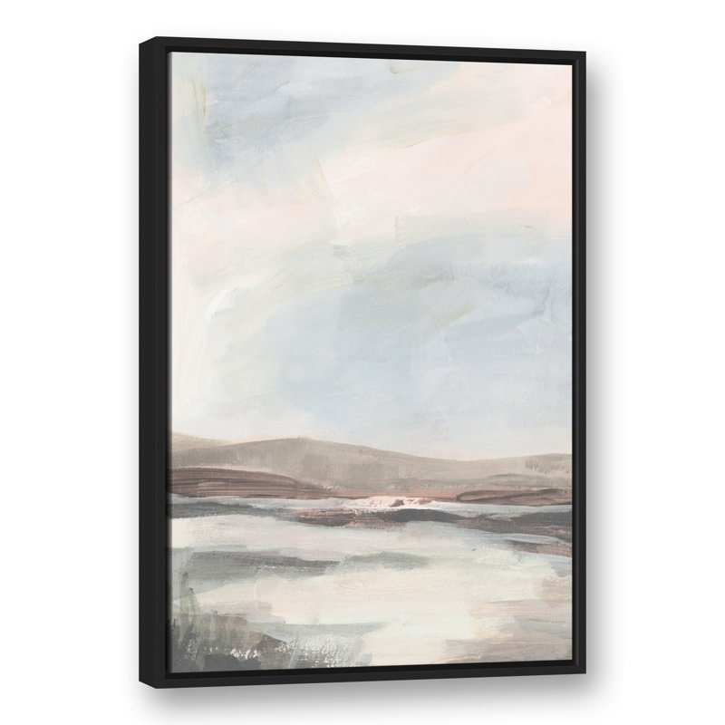 Toile flottante avec cadre Vista Point, H 37,75 po x l 25,75 po, Cadre flottant noir