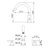 Widespread Bathroom Faucet with Drain Assembly-92906214