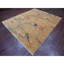 Tapis brun en laine noué à la main 8 pi 2 po x 9 pi 9 po Sparrows on the Tree 7075BF3DA6A740849A7519EAEB96FD4E
