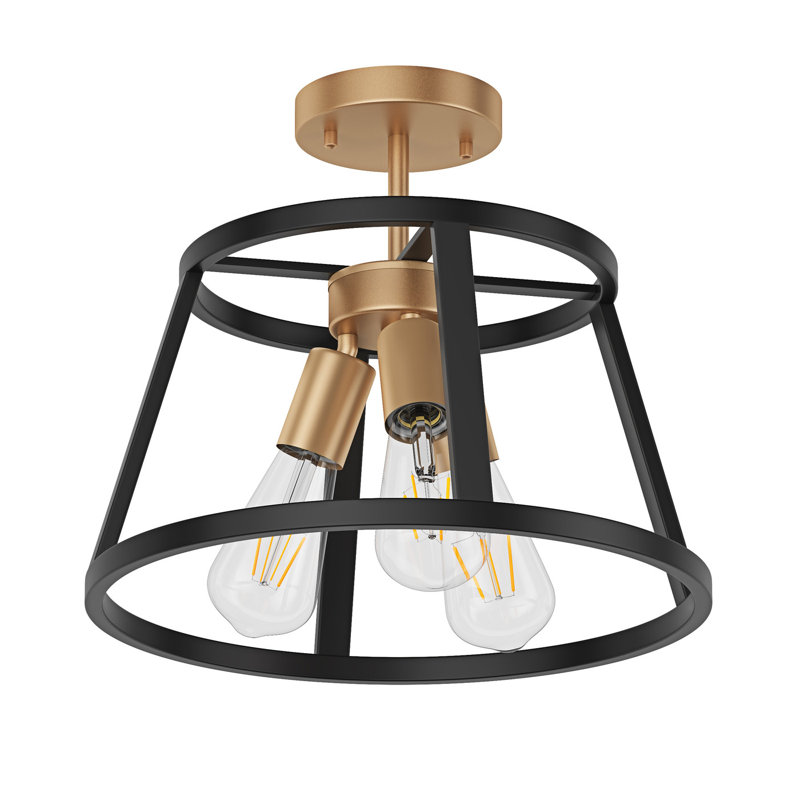 Luminaire semi-encastré 3 lumières Jekiah