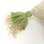 Coussin lombaire crème à rayures Boho Chic