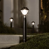 LED Battery Powered Dusk to Dawn Outdoor Security Area Light with Motion Sensor