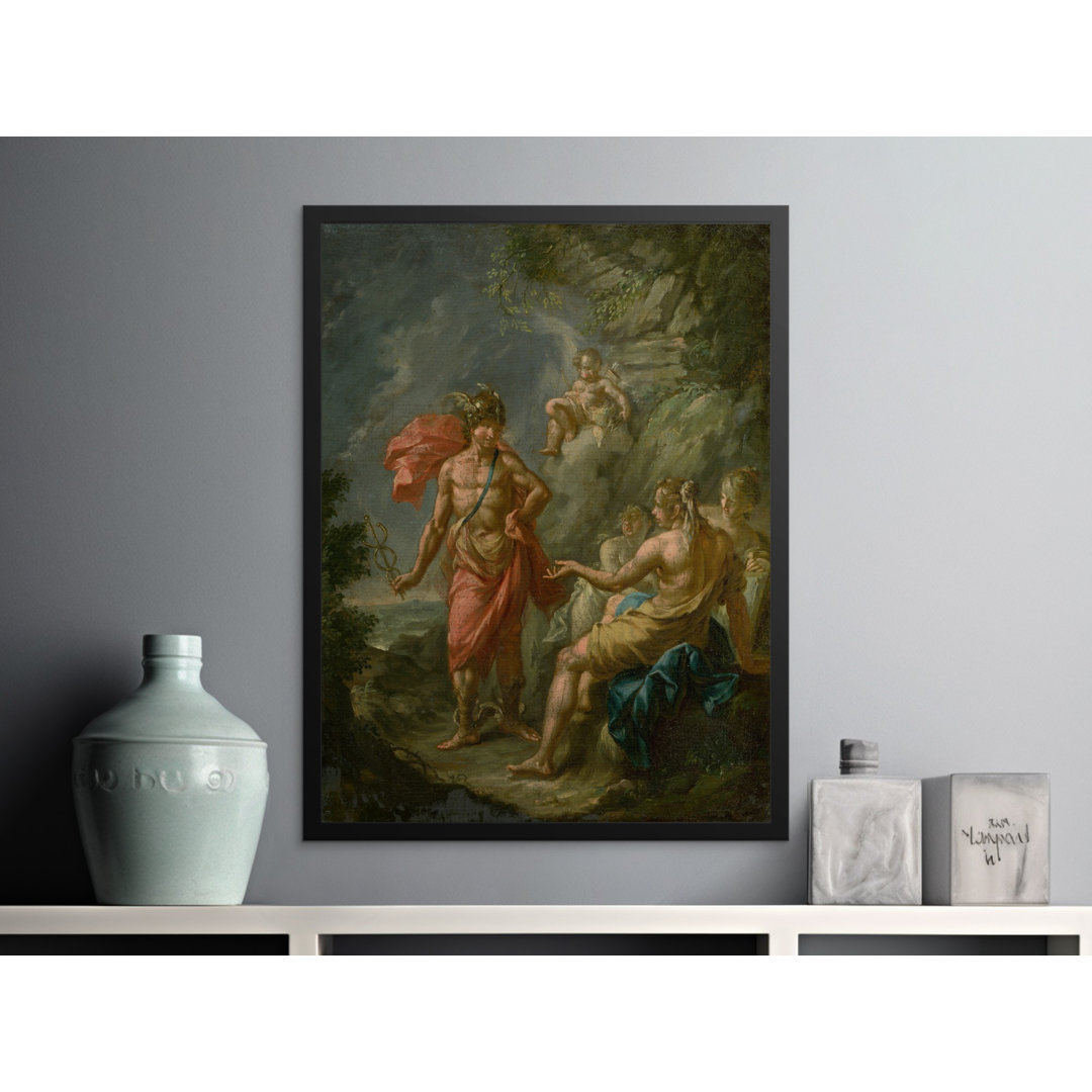 Vintage Art Movements Black Framed Poster