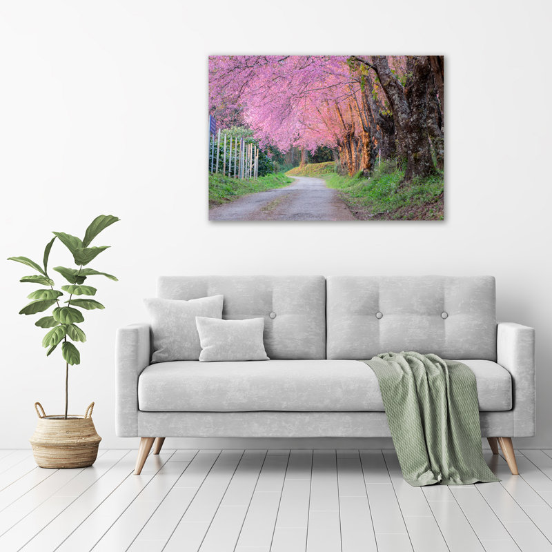 Cherry Blossoms - Wrapped Canvas Print