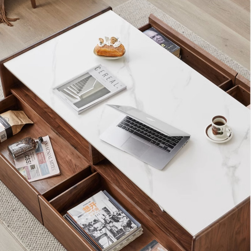 Table basse avec rangement Frame