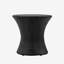 Rattan Table with No Glass Top, Black