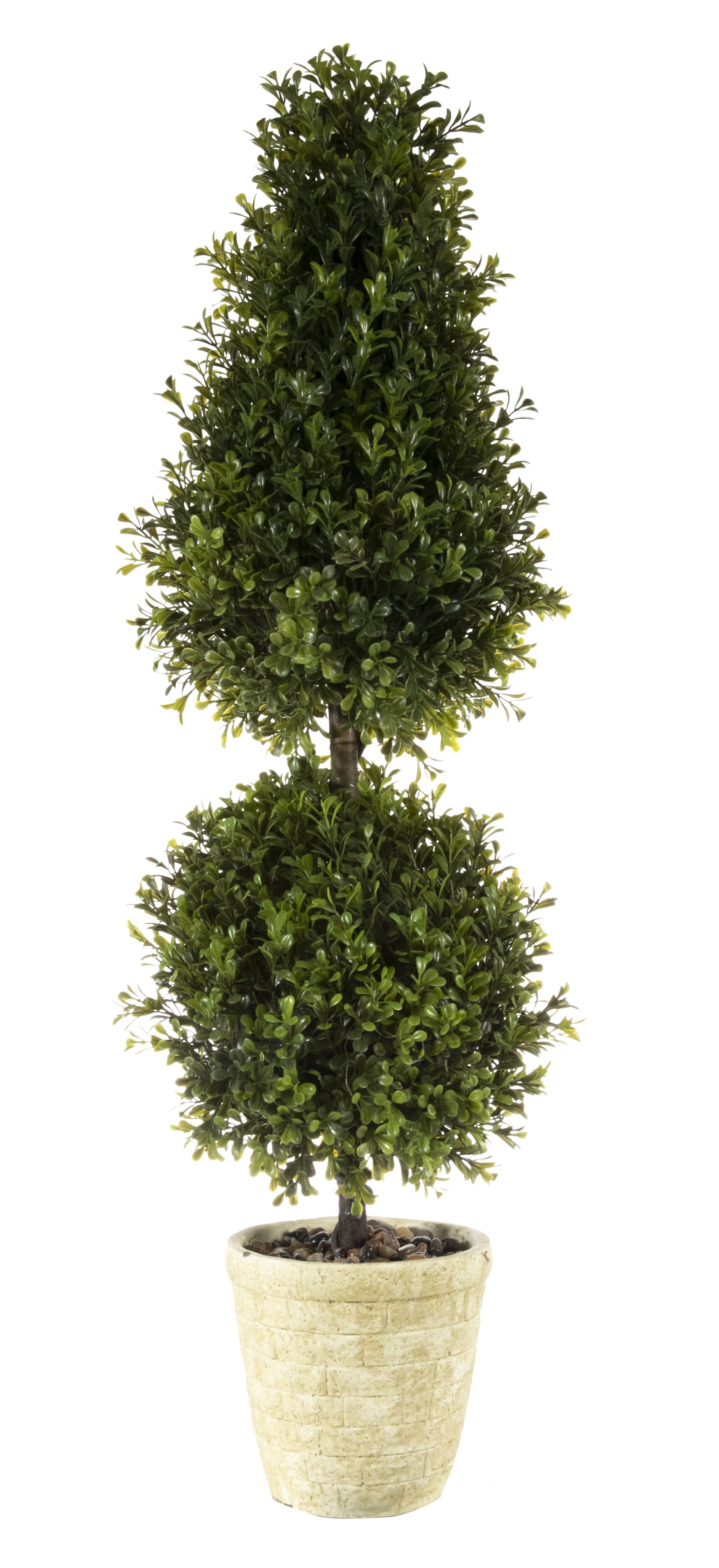 Ophelia & Co. 34'' Faux Topiary in Ceramic Planter & Reviews | Wayfair