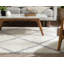 Cabana Off-White Celosia Moroccan Trellis Shag Rug-39723756