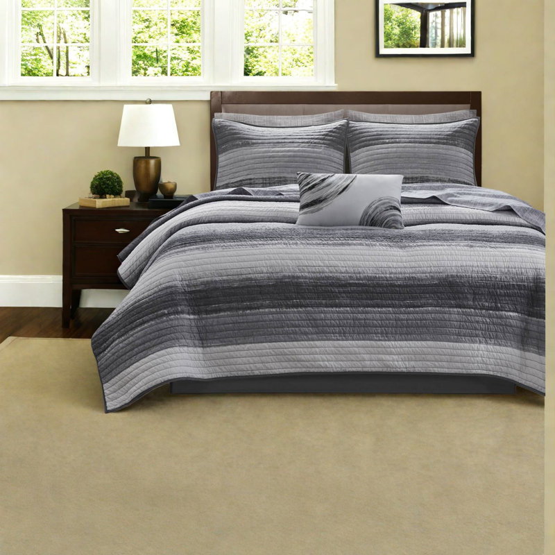 Modern Bedding Sets, Soft Microfiber And Cotton, Watercolor Style For Home Comfort